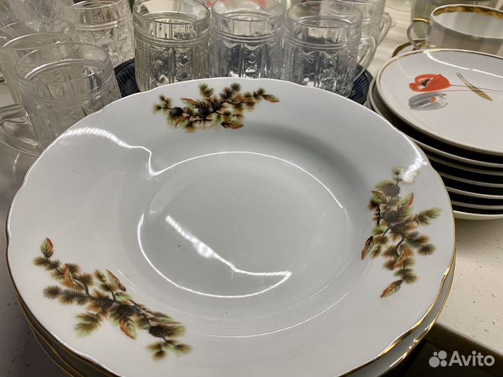 Посуда СССР дулево вербилки китай япония