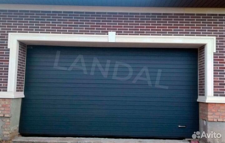 Гаражные секционные ворота