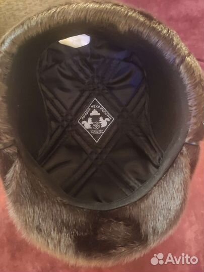 Меховая мужская кепка