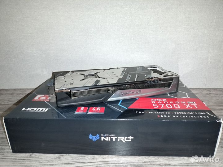 Видеокарта amd 5700xt sapphire 8gb