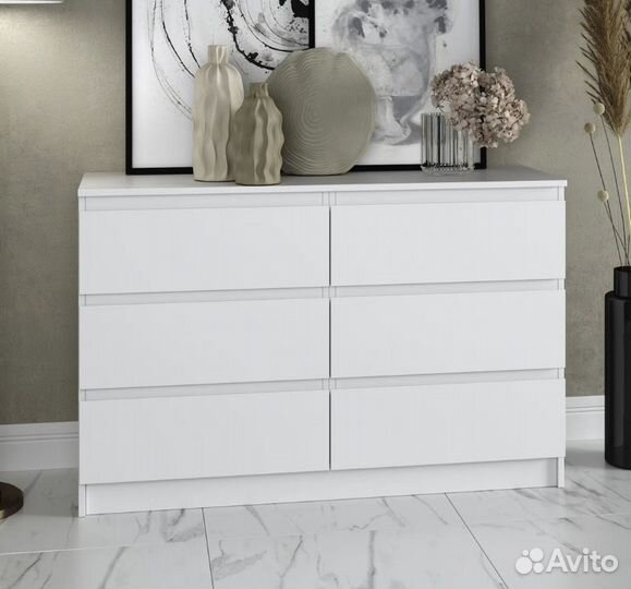 Спальный гарнитур Мори Белый/ Серый Икеа (IKEA )