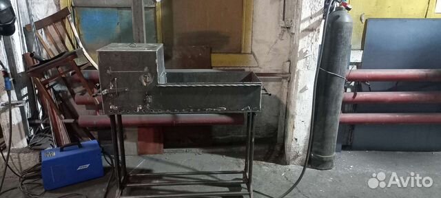 Мангал с печкой