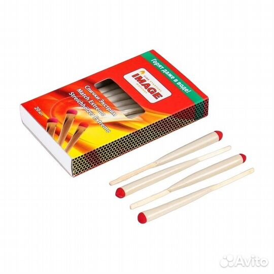 Спички охотничьи в коробке 20 шт