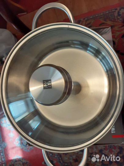 Кастрюля из нержавейки 20 см 3,6 литра Zwilling