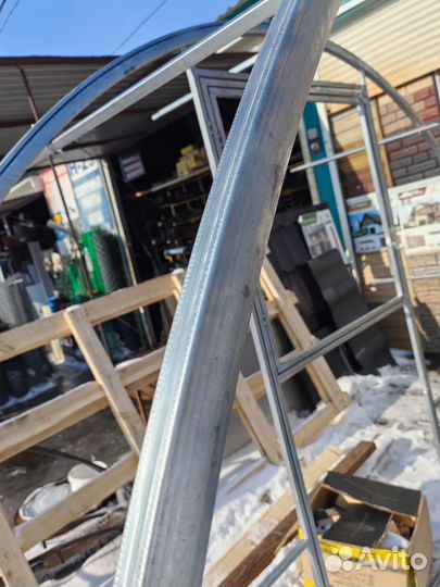 Теплицы Усиленные из оцинкованной трубы 20*40