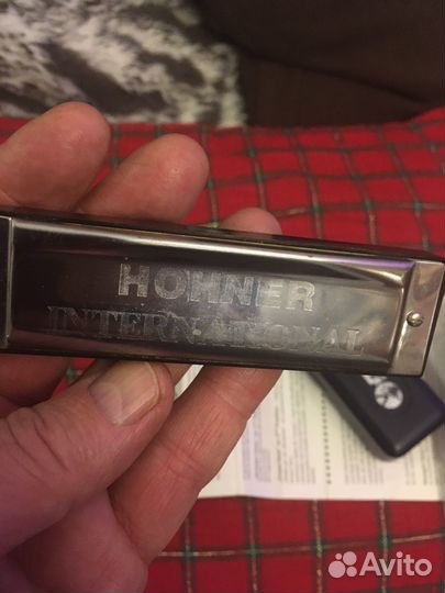 Губная гармошка hohner silver star