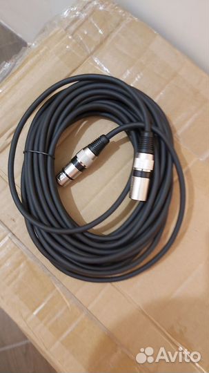 Микрофонный кабель 10 метровый XLR