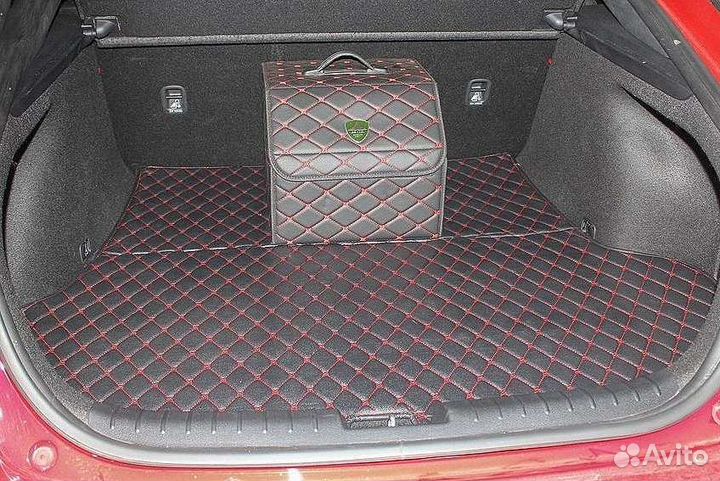 Автомобильные коврики 3d из экокожи