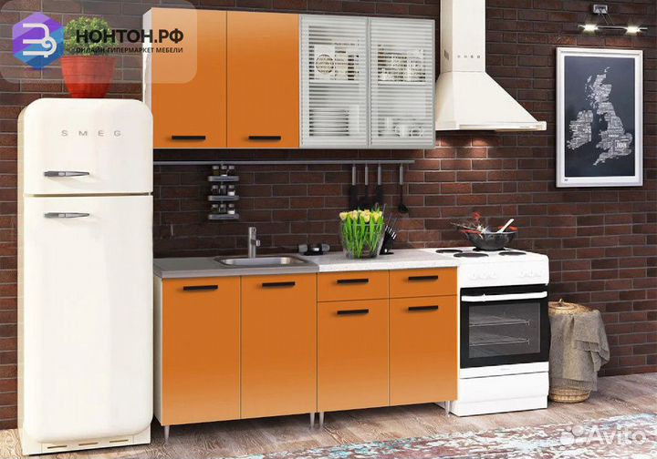 Кухня Рио-1 1.6м манго