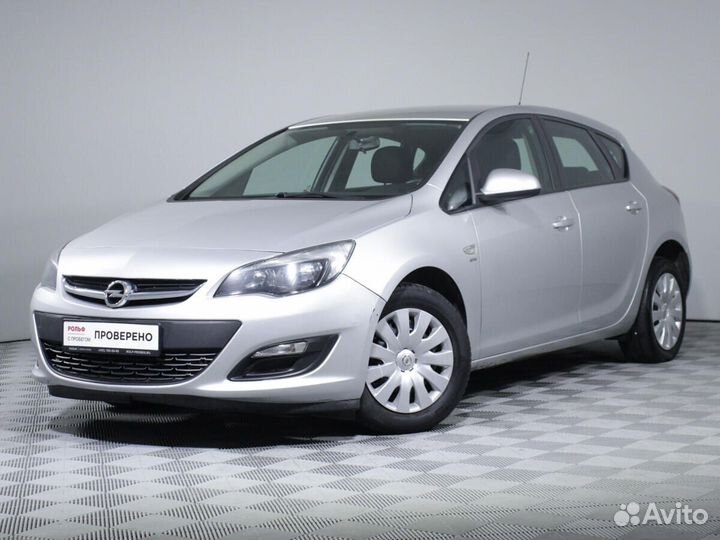 Opel Astra 1.6 МТ, 2014, 55 360 км