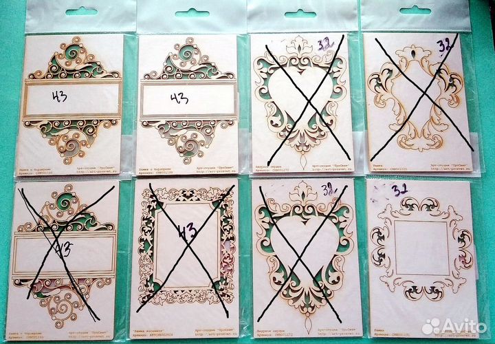 Чипборд для скрапбукинга