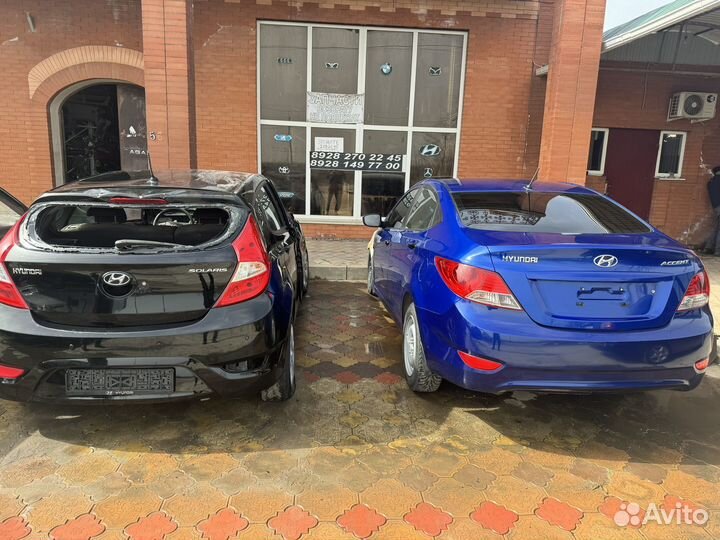 Hyundai solaris Разбор (В разборе)