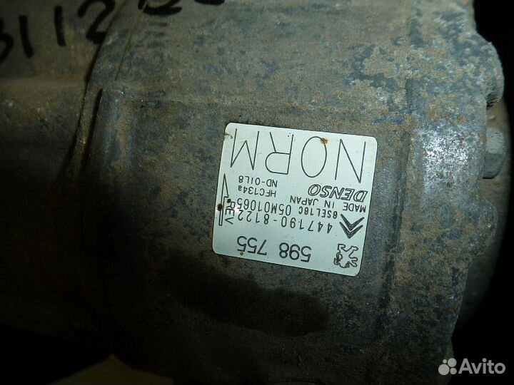 Компрессор кондиционера Peugeot 308 1.6 EP6 120лс