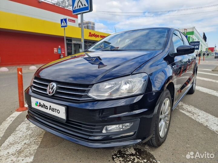 Volkswagen Polo 1.6 МТ, 2019, 63 000 км
