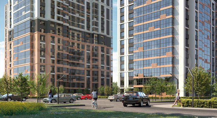 Квартира-студия, 21,7 м², 19/19 эт.