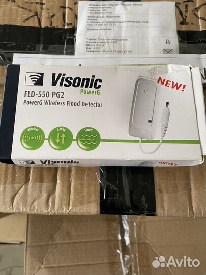 FLD-550 PG2 Детектор протечки воды радиоканальный