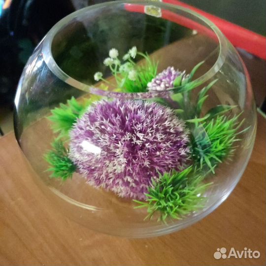 Аквариум 3.3 л круглый