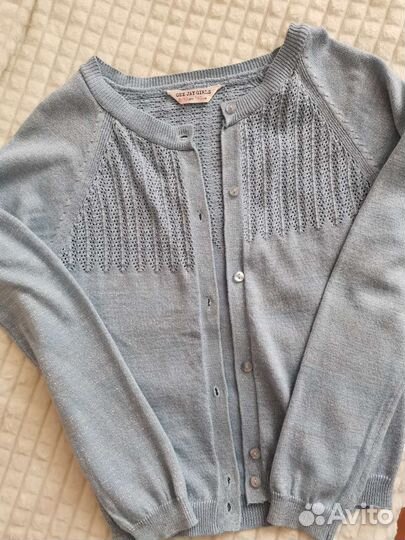 Кардиган для девочки рост 140