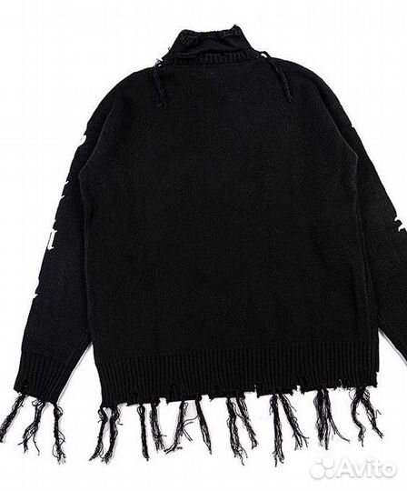 Свитер Vetements Anarchy Distressed