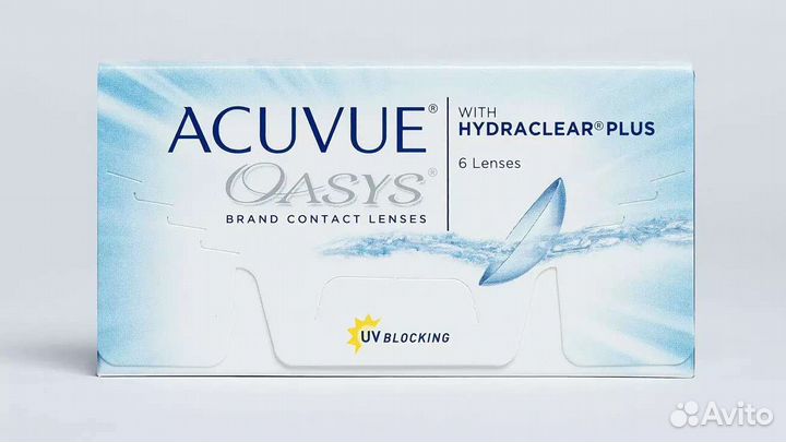 Контактные линзы Acuvue Oasys