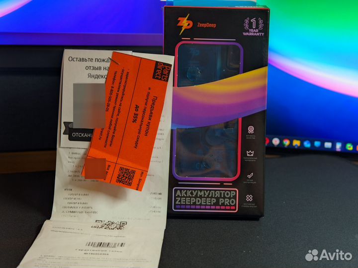 Аккумулятор iPhone 11 pro ZeepDeep Pro-series