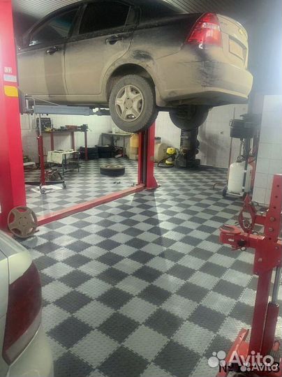 Плитка пвх в гараж