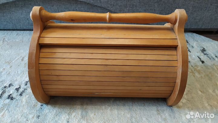 Хлебница деревянная СССР