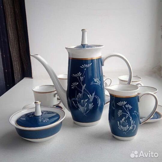 Сервиз кофейный на 6 персон. Райхенбах.Reichenbach