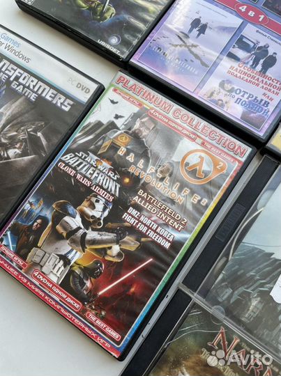 Видеоигры на PC, фильмы и музыка