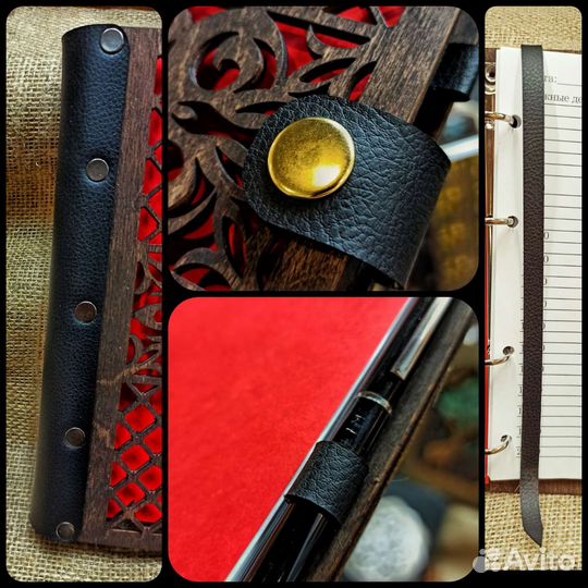 Деревянный блокнот/ ежедневник/ планер 