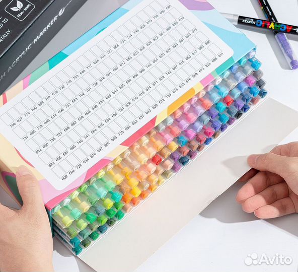 Акриловые маркеры guangna 120