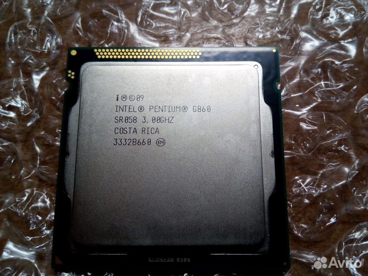 Процессор Intel Pentium G860 s1155
