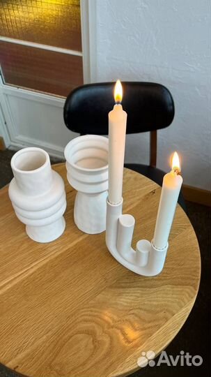Подсвечник керамика
