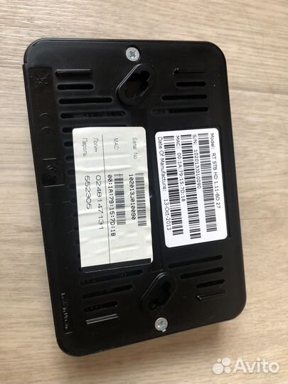 TV приставка и wifi модем Ростелеком