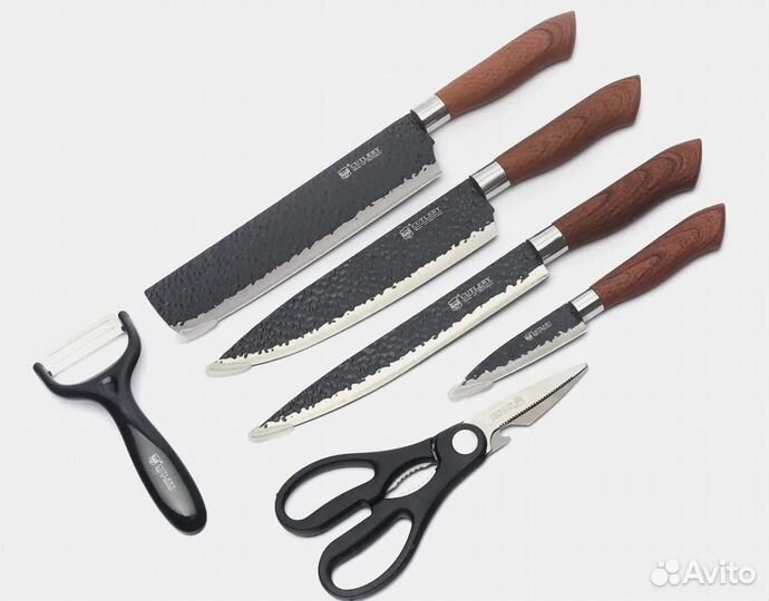 Набор кухонных ножей на подарок
