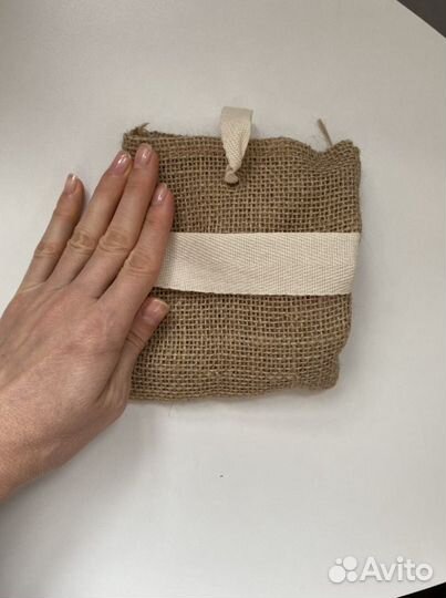 Джутовая мочалка