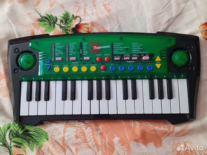 Синтезатор пианино детское