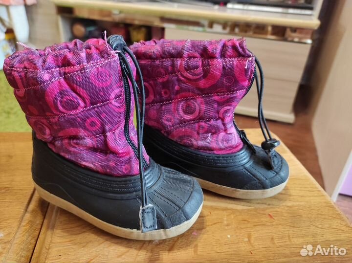 Сапоги, ботинки для девочки 24 25 размер