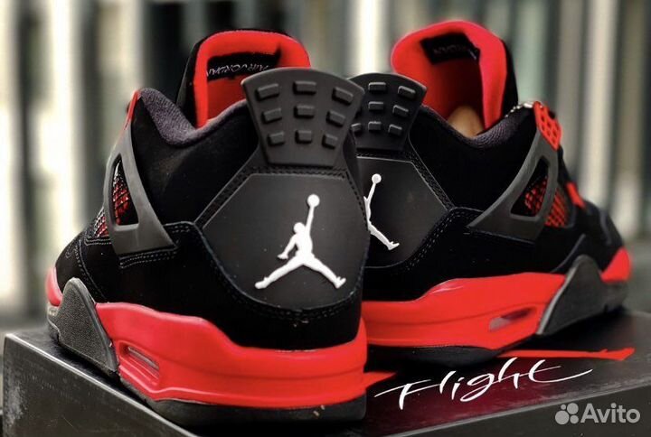 Nike air jordan 4 red thunder