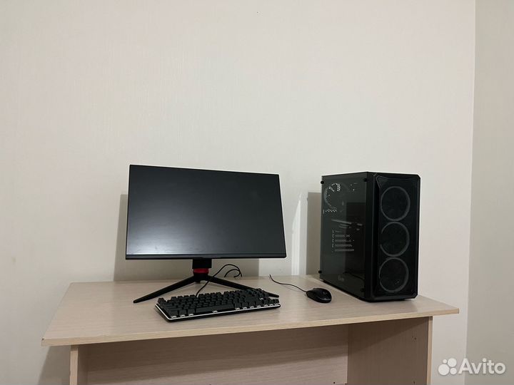 Игровой пк + переферия + игровое кресло