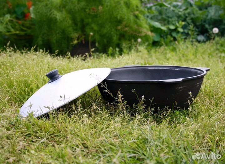 Чугунный казан из Намангана на 12 литров