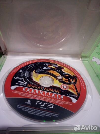 Диск PS3 Mortal Kombat 9