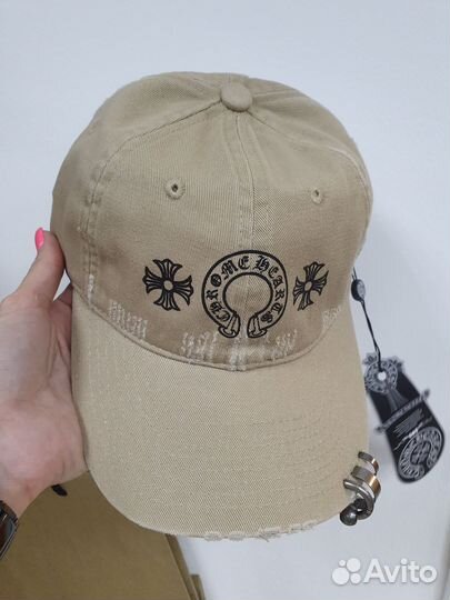 Кепка Chrome Hearts с пирсингом (Стильная)