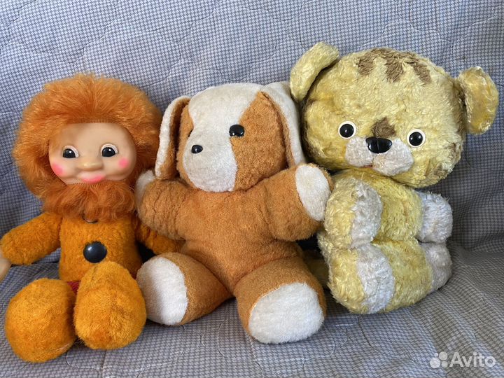 Плюшевые игрушки СССР