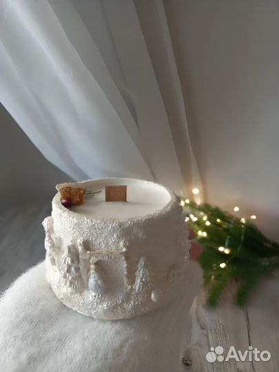 Ароматизированные свечи на Новый год 2025