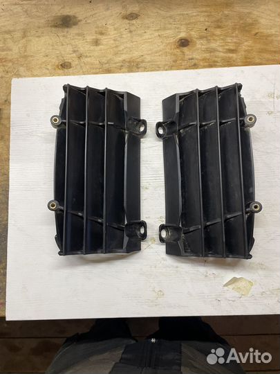 Защита радиаторов эндуро