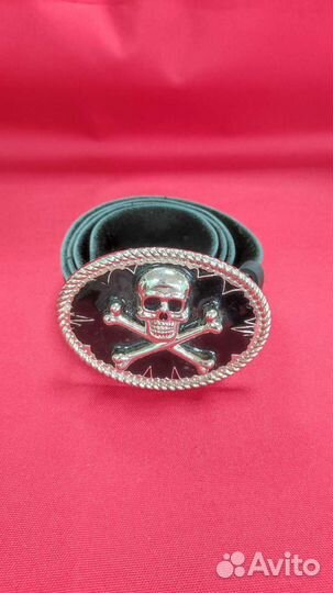 Мужской кожаный ремень ручной работы