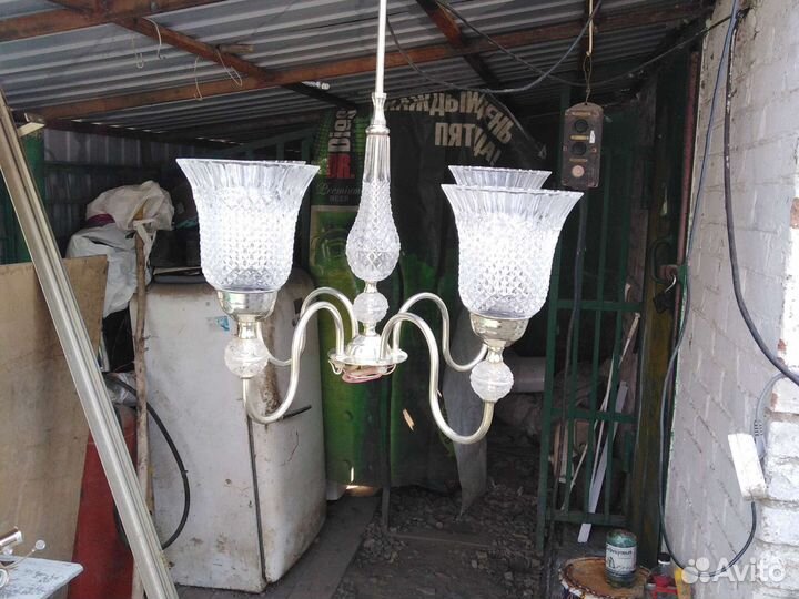 Люстры СССР в ассортименте