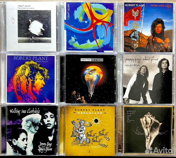 Музыкальные cd диски Robert Plant (LED Zeppelin)