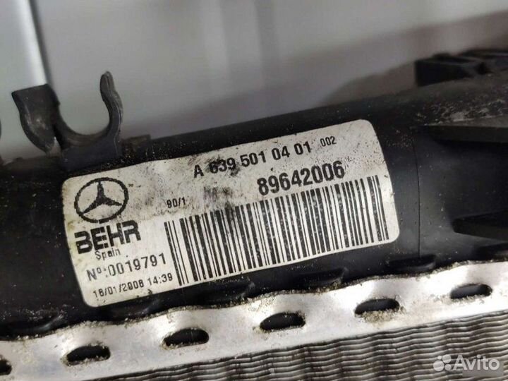 Радиатор основной Mercedes Vito W639